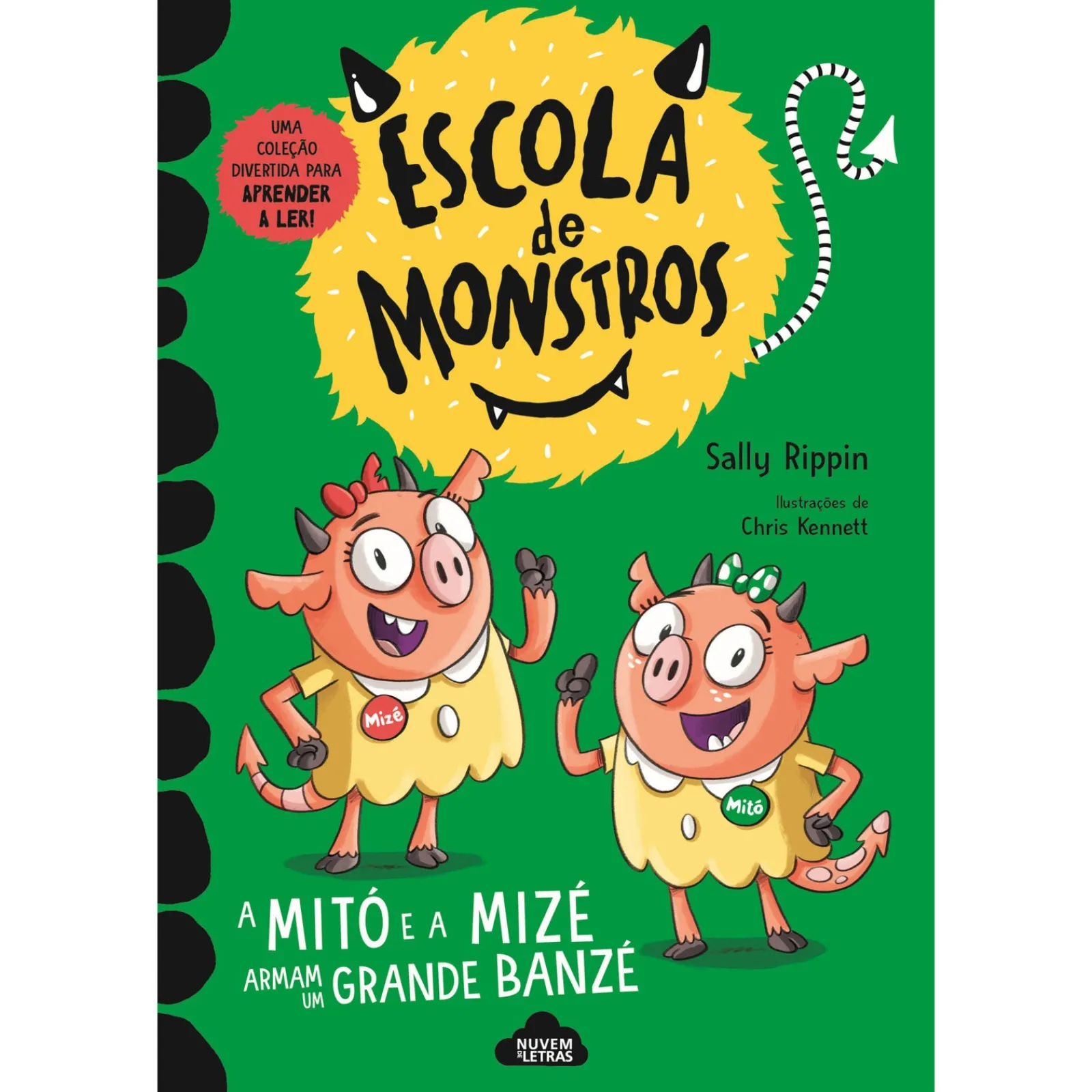 Nuvem De Letras 3: A Mitó e A Mizé Armam um Grande Banzé de Sally Rippin^ Coleções Infantis