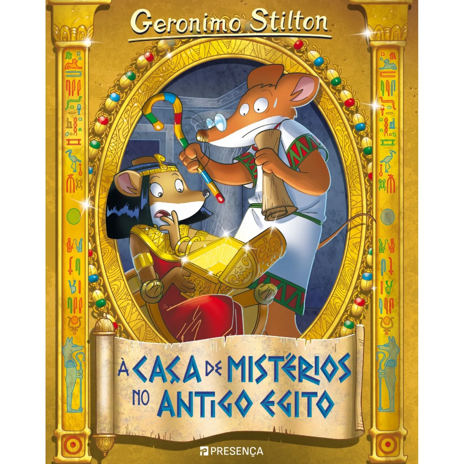 Presença À Caça de Mistérios no Antigo Egito de Geronimo Stilton^ Coleções Juvenis