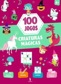 Dom Quixote 100 Jogos - Criaturas Mágicas 4+^ Atividades