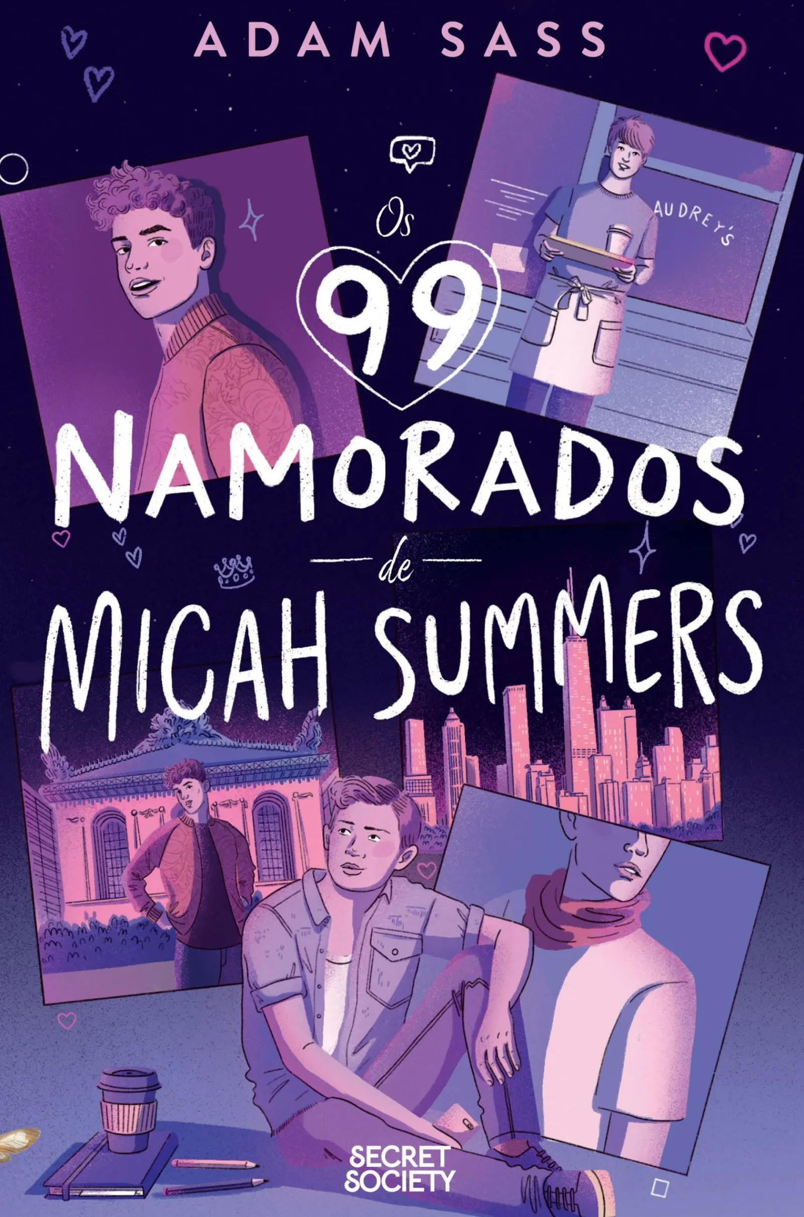 Secret Society 99 Namorados de Micah Summers de Adam Sass^ Young Adult