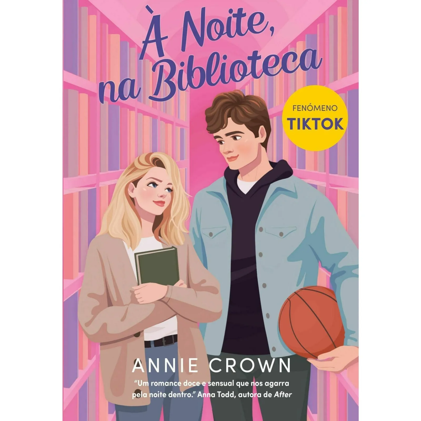 Asa À Noite, na Biblioteca de Annie Crown^ Young Adult