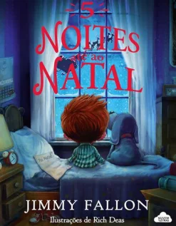 Nuvem De Letras 5 Noites Até ao Natal de Jimmy Fallon^ Literatura Infantil
