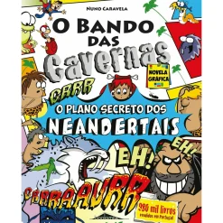 Booksmile 2 o Plano Secreto dos Neandertais de Nuno Caravela^ Coleções Juvenis