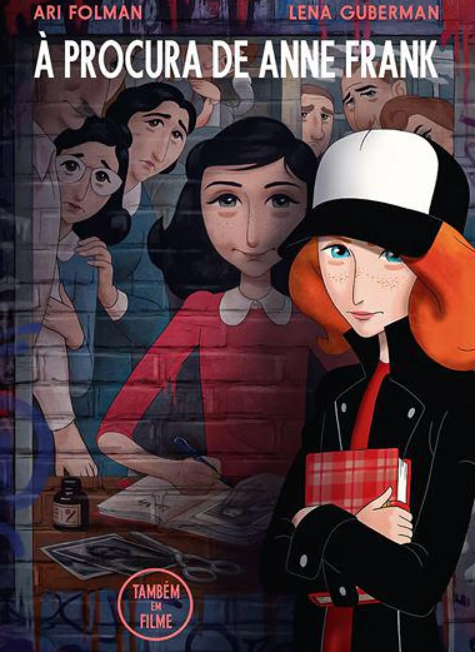 Porto Editora À Procura de Anne Frank de Ari Folman e Lena Guberman^ Banda Desenhada E Novelas Gráficas