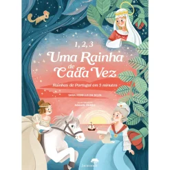 Jacarandá 1,2,3 uma Rainha de Cada Vez de Sara Rebello da Silva; Ilustração: Raquel Russo de Sara Rebello da Silva^ Literatura Infantil