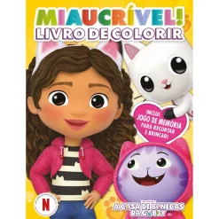 Nuvem De Letras A Casa de Bonecas da Gabby - Miaucrível! de Dreamworks^ Atividades