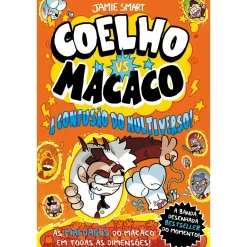 Porto Editora A Confusão do Multiverso! de Jamie Smart^ Banda Desenhada E Novelas Gráficas