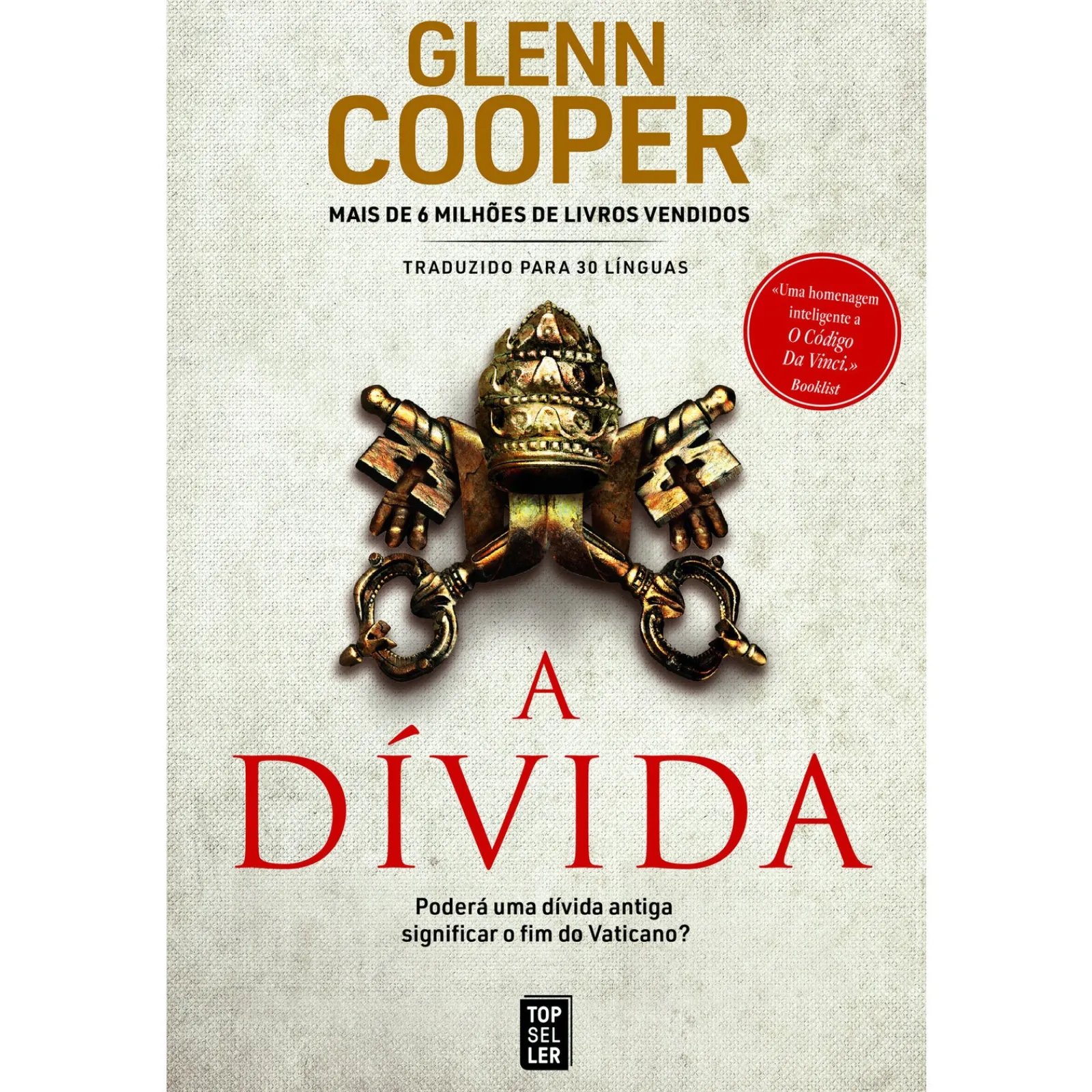 Topseller A Dívida de Gleen Cooper^ Policial