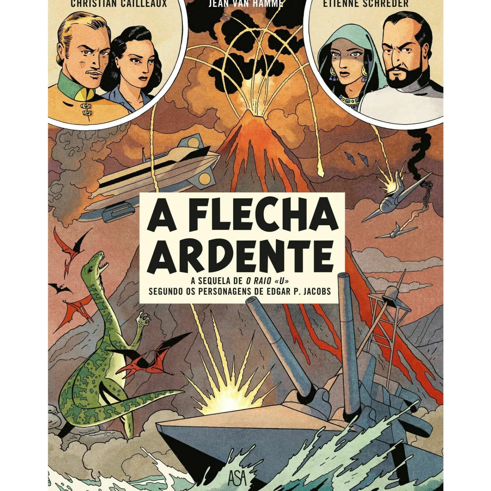 Asa A Flecha Ardente de Jean Van Hamme^ Banda Desenhada E Novelas Gráficas