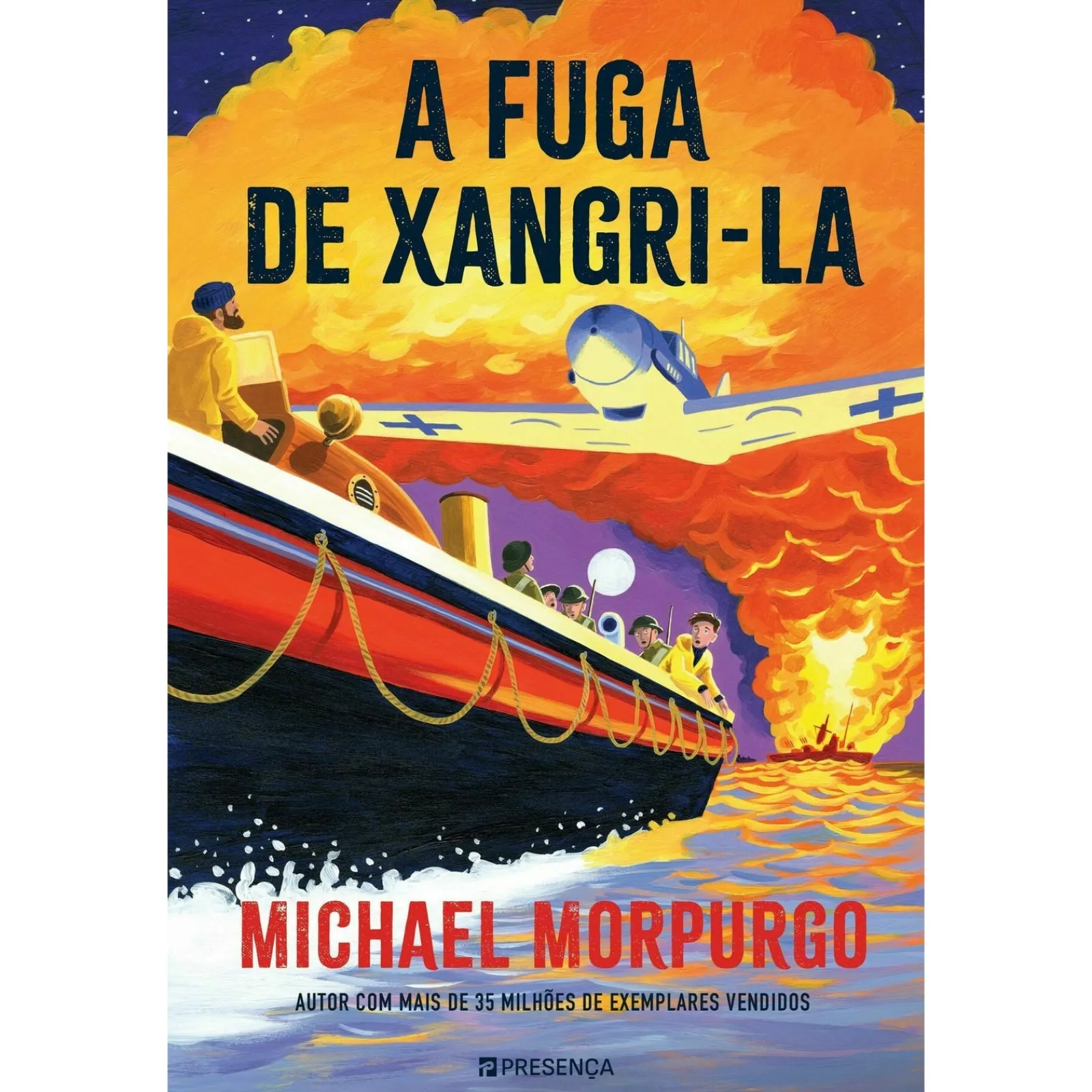 Presença A Fuga de Xangri-La de Michael Morpurgo^ Literatura Juvenil