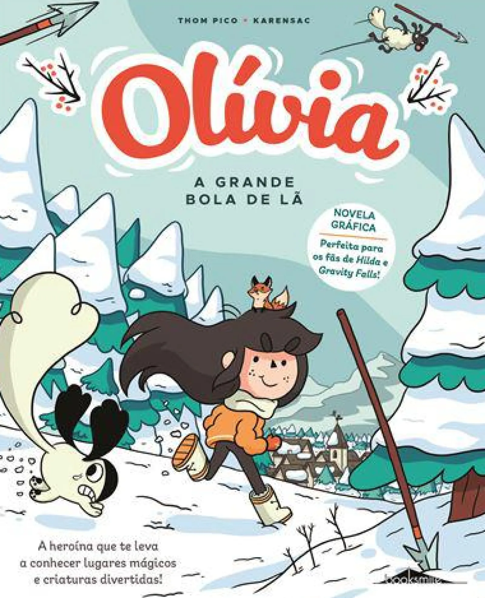 Booksmile A Grande Bola de Lã de Thom Pico - Olívia N.º 3^ Banda Desenhada E Novelas Gráficas