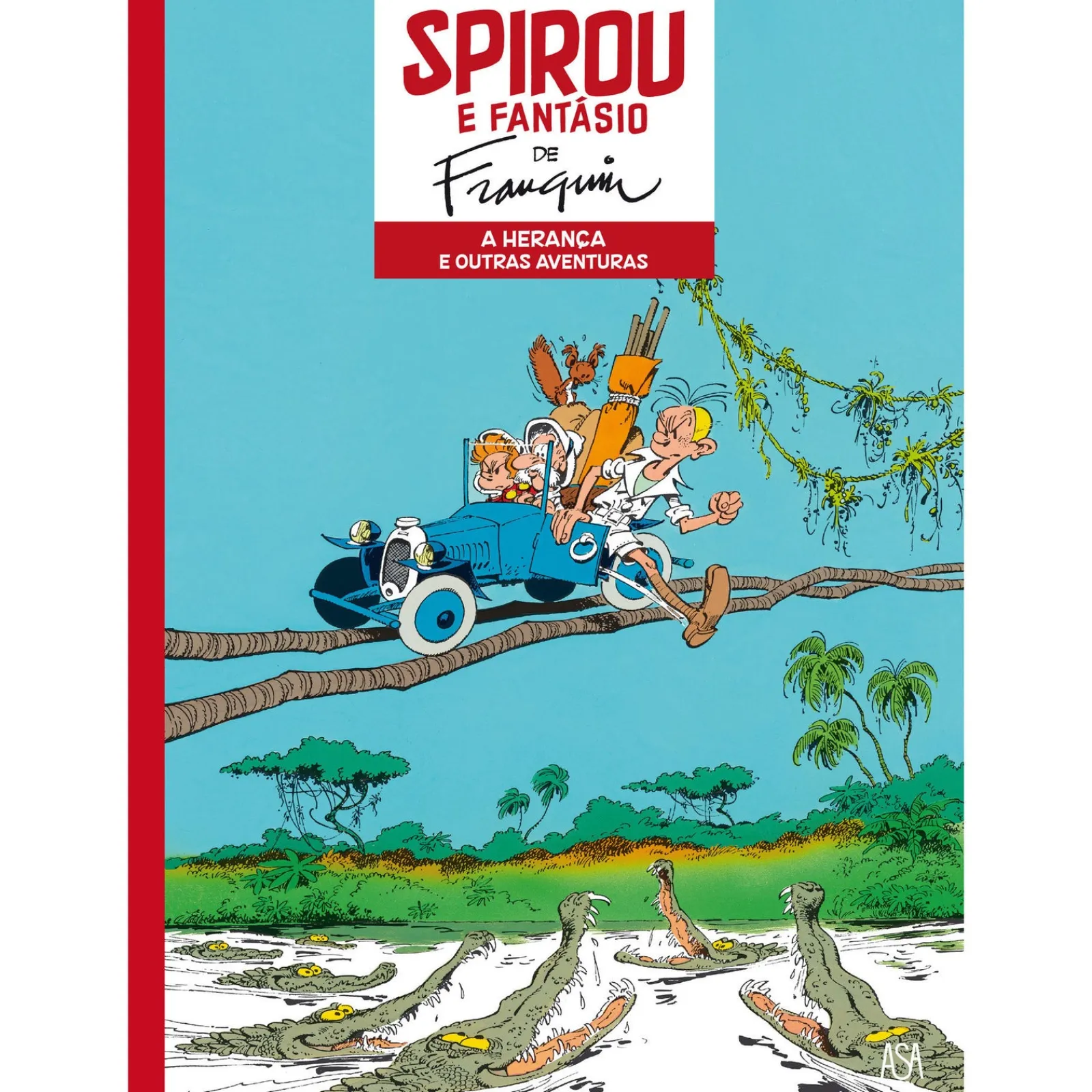 Edições Asa A Herança e Outras Aventuras de André Franquin - Spirou e Fantásio N.º 9^ Banda Desenhada E Novelas Gráficas