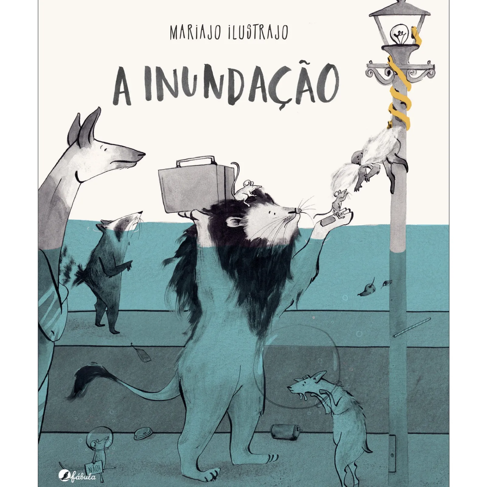 Fábula A Inundação de Mariajo Ilustrajo^ Literatura Infantil