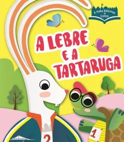 Booksmile A Lebre e a Tartaruga de Wonder Studio - A Minha Biblioteca de Contos^ Coleções Infantis