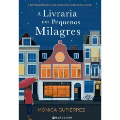 Marcador A Livraria dos Pequenos Milagres de Mónica Gutiérrez Artero^ Romance