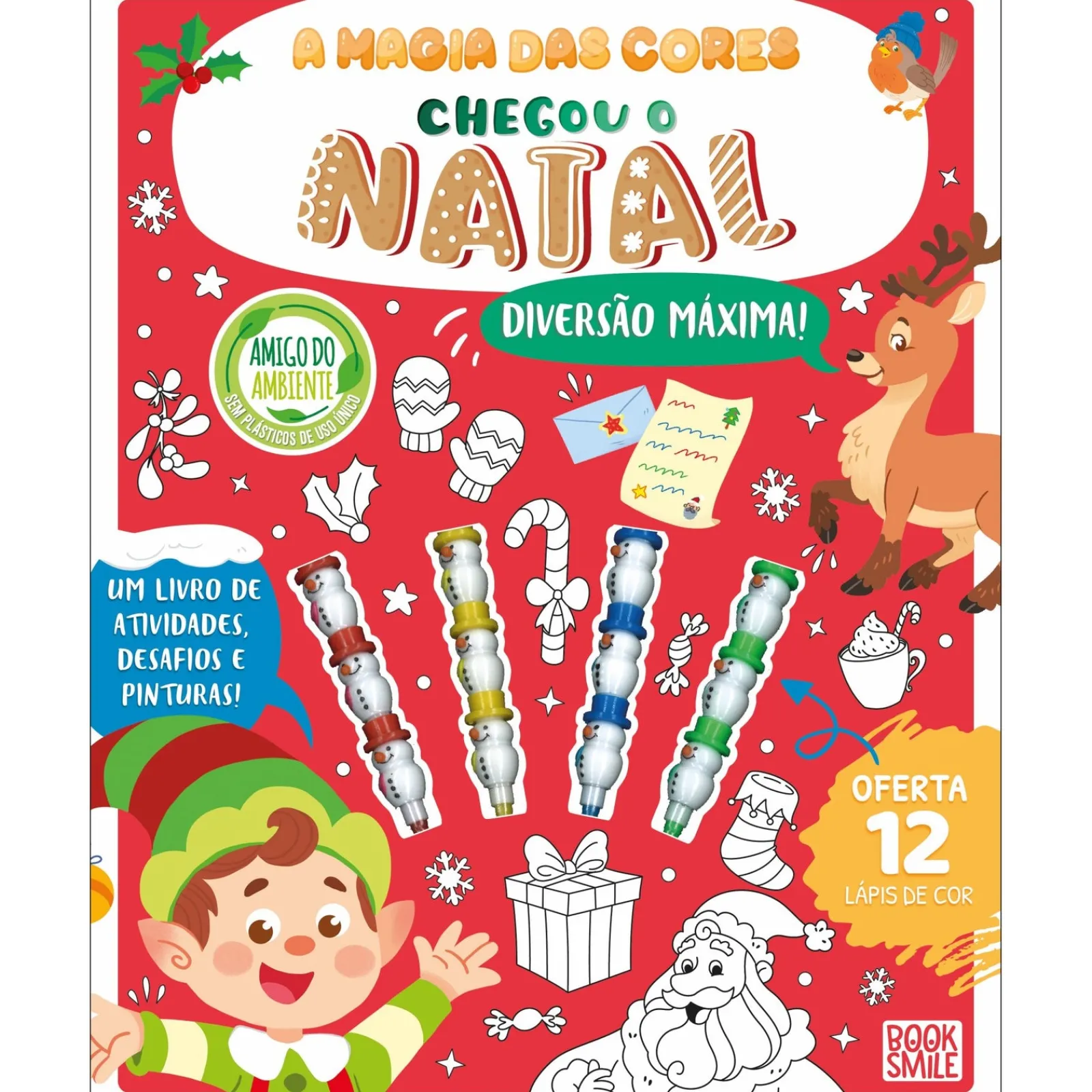 Booksmile A Magia das Cores - Chegou o Natal^ Atividades