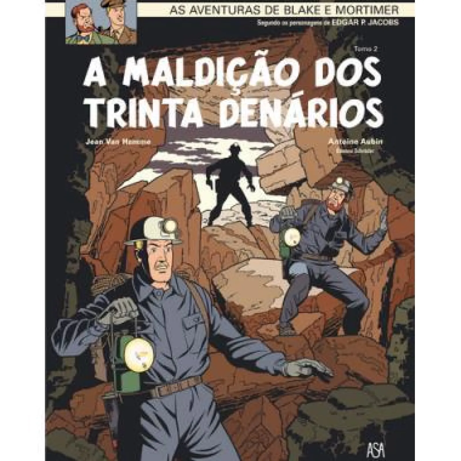 Edições Asa A Maldição dos Trinta Denários - Tomo 2 de Jean Van Hamme - Blake e Mortimer N.º 20^ Banda Desenhada E Novelas Gráficas