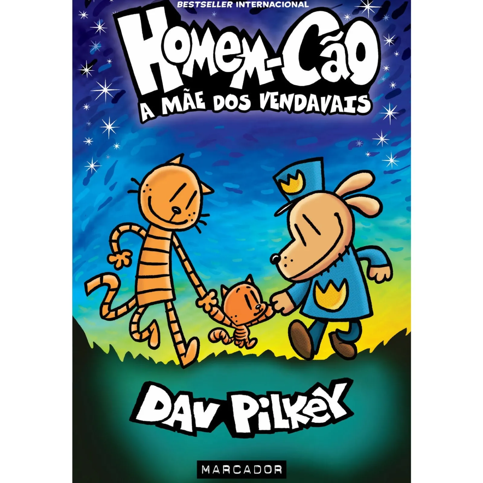 Marcador A Mãe dos Vendavais Homem-Cão 10 de Dav Pilkey^ Coleções Juvenis