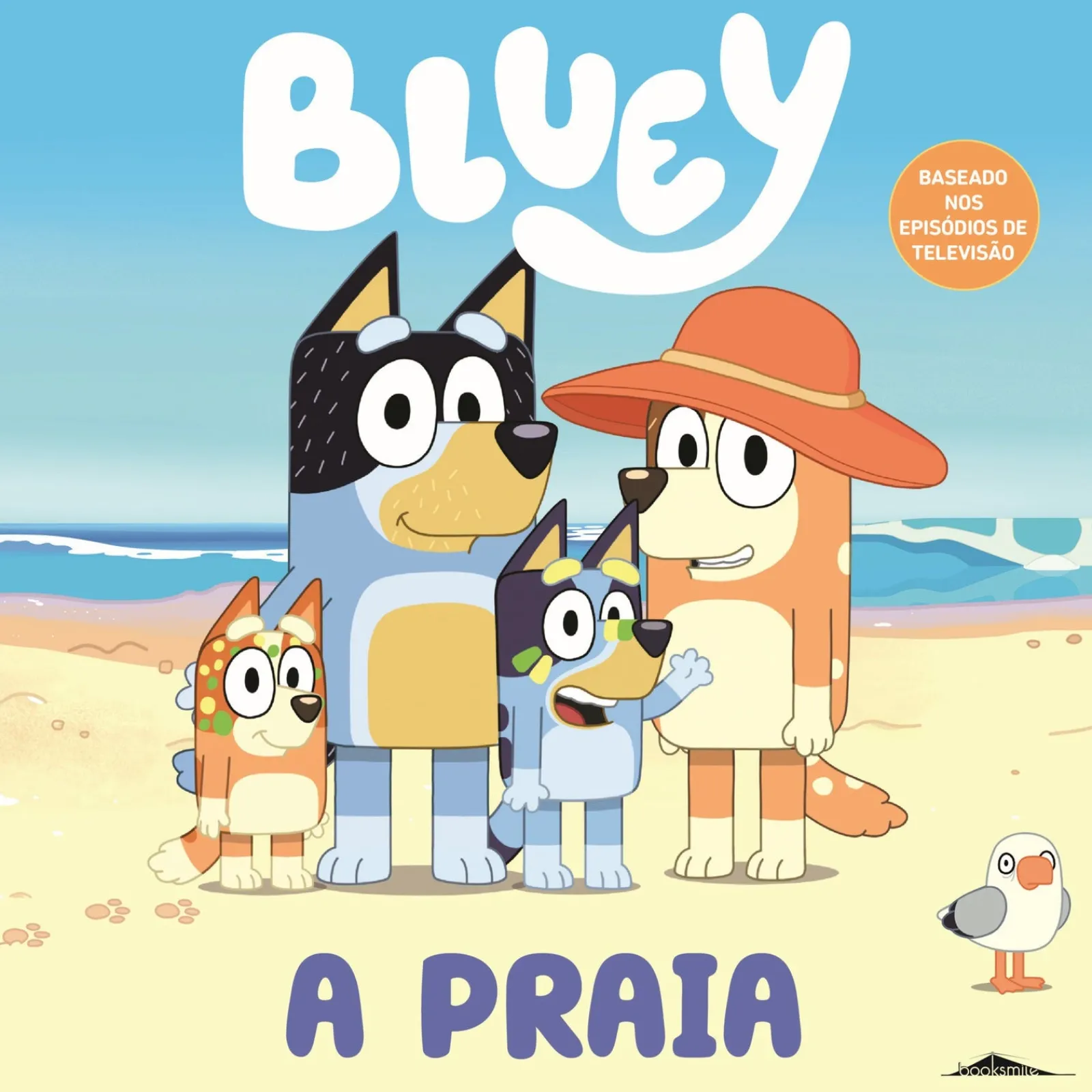 Booksmile A Praia de Bluey^ Coleções Infantis