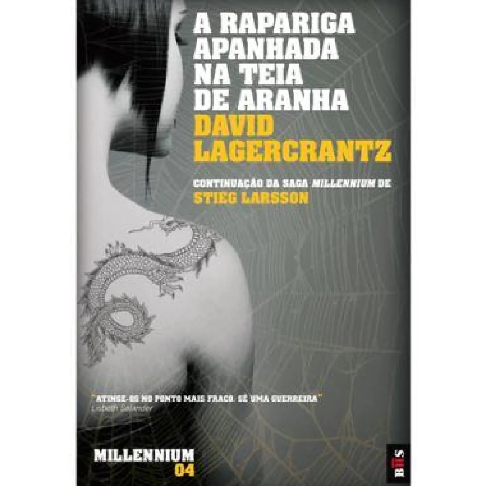 Bis A Rapariga Apanhada na Teia de Aranha de David Lagercrantz - Millennium IV - Livro de Bolso^ Livros De Bolso