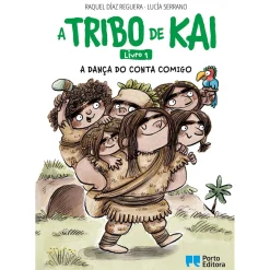 Porto Editora A Tribo de Kai - A Dança do Conta Comigo de Raquel Díaz Reguera - Livro 1^ Coleções Juvenis