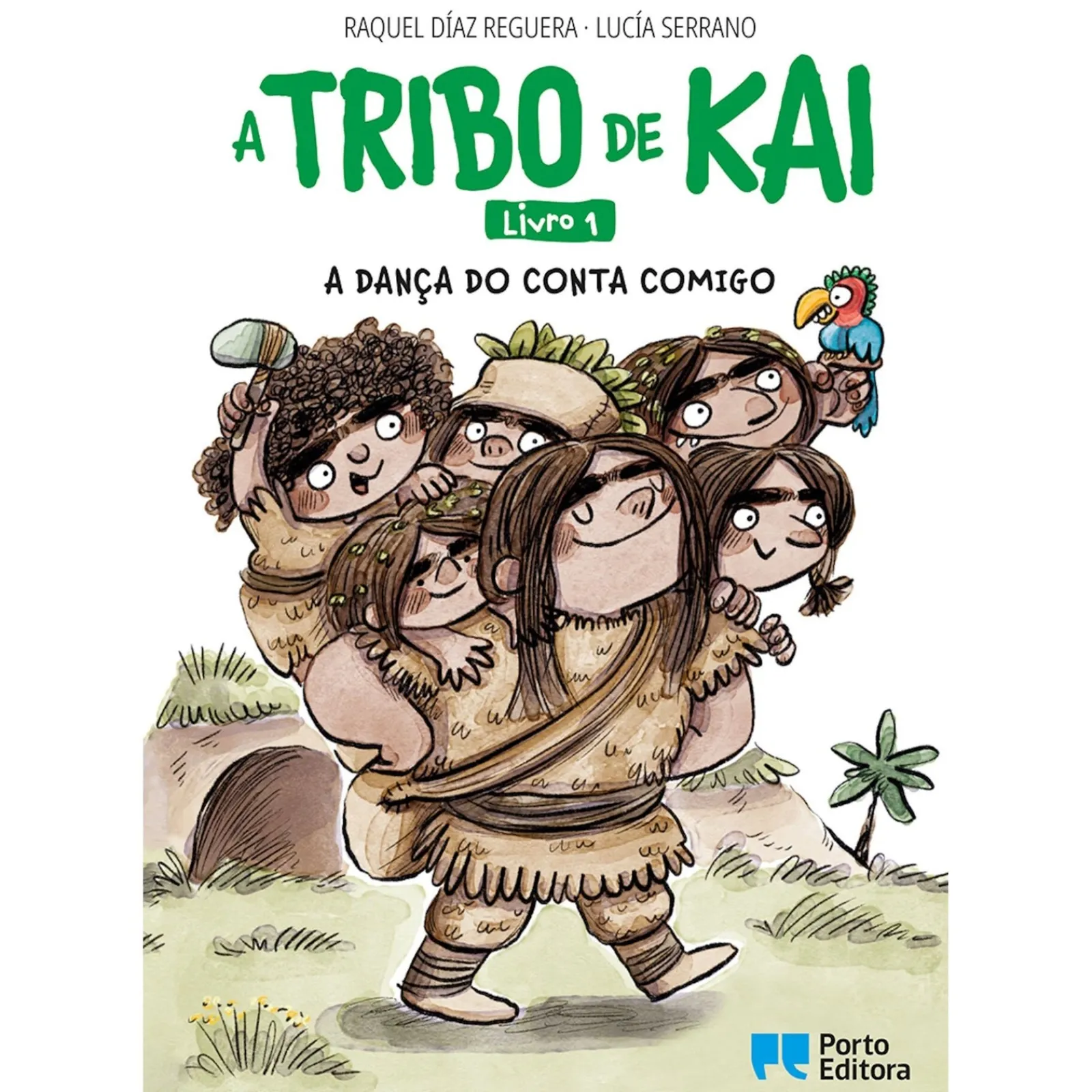 Porto Editora A Tribo de Kai - A Dança do Conta Comigo de Raquel Díaz Reguera - Livro 1^ Coleções Juvenis