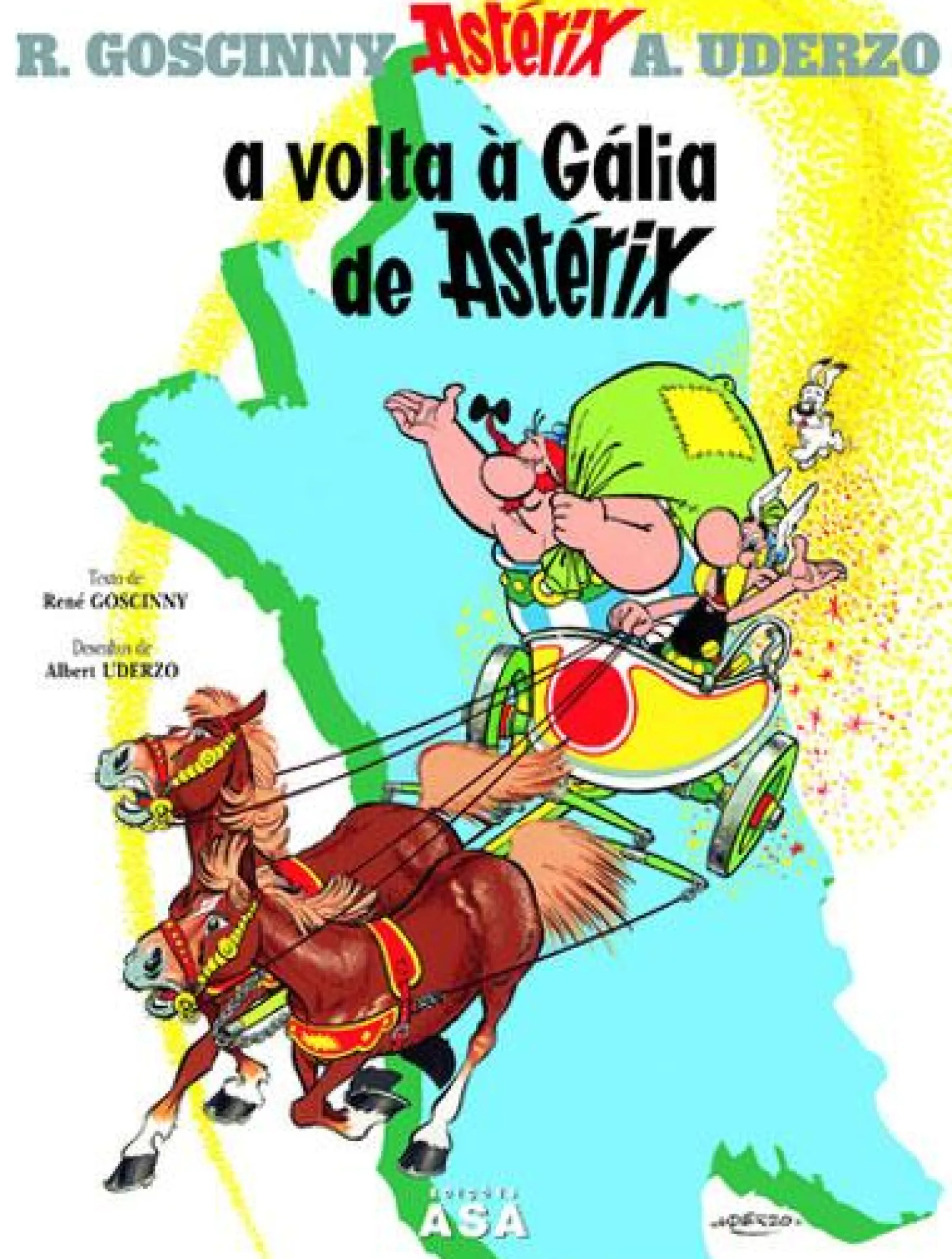Asa A Volta à Gália de Astérix de René Goscinny e Albert Uderzo - Vol. 5^ Banda Desenhada E Novelas Gráficas