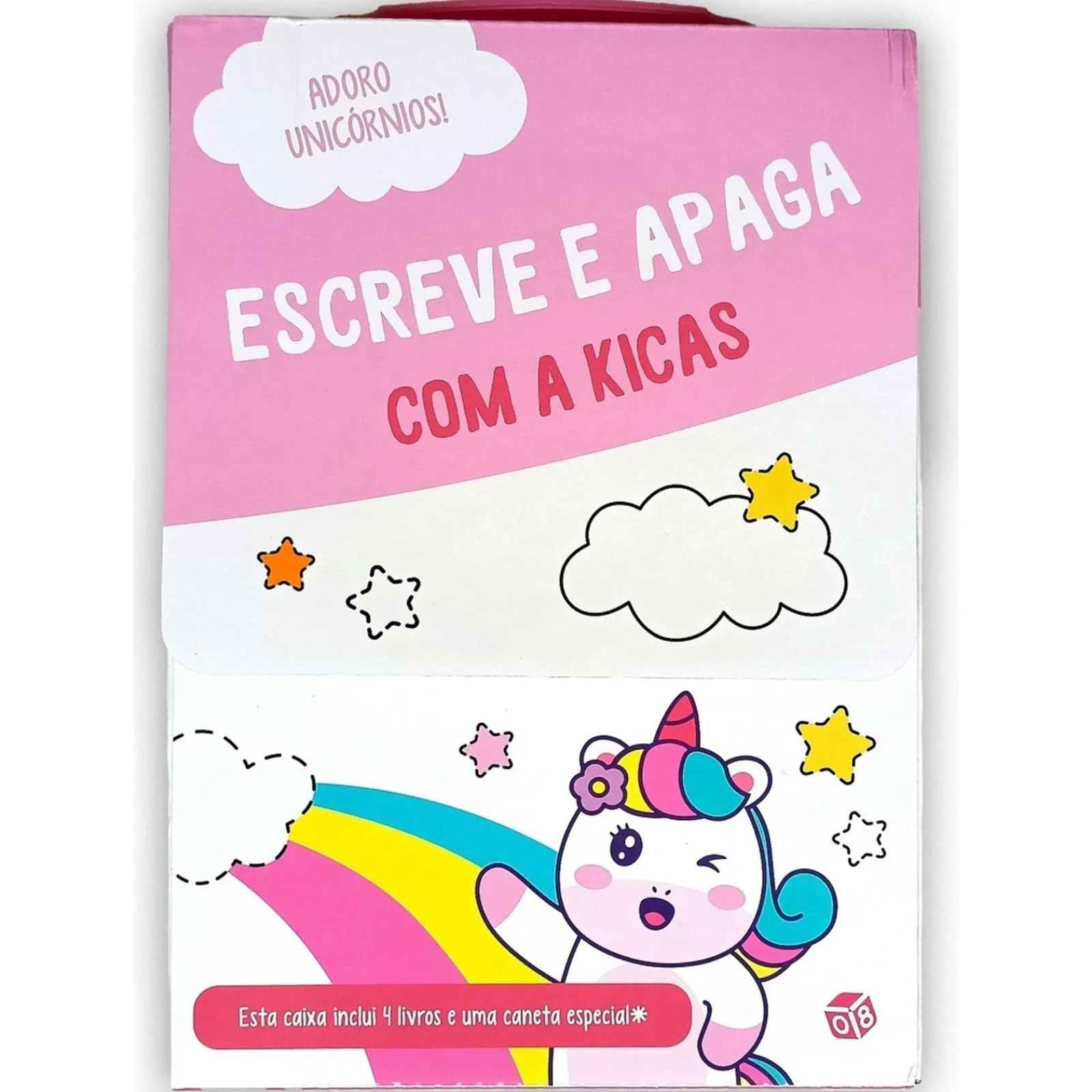 Zero A Oito Adoro Unicórnios!- Escreve e Apaga com a Kicas^ Atividades