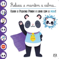 Asa Ajuda o Pequeno Panda a Lidar com o Medo de Delphine Lacharron e Adeline Pierre^ Literatura Infantil