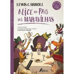 Fábula Alice no País das Maravilhas de Lewis Carroll^ Literatura Juvenil
