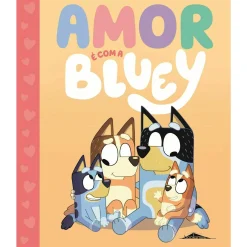 Booksmile Amor é com A Bluey de Livro^ Coleções Infantis