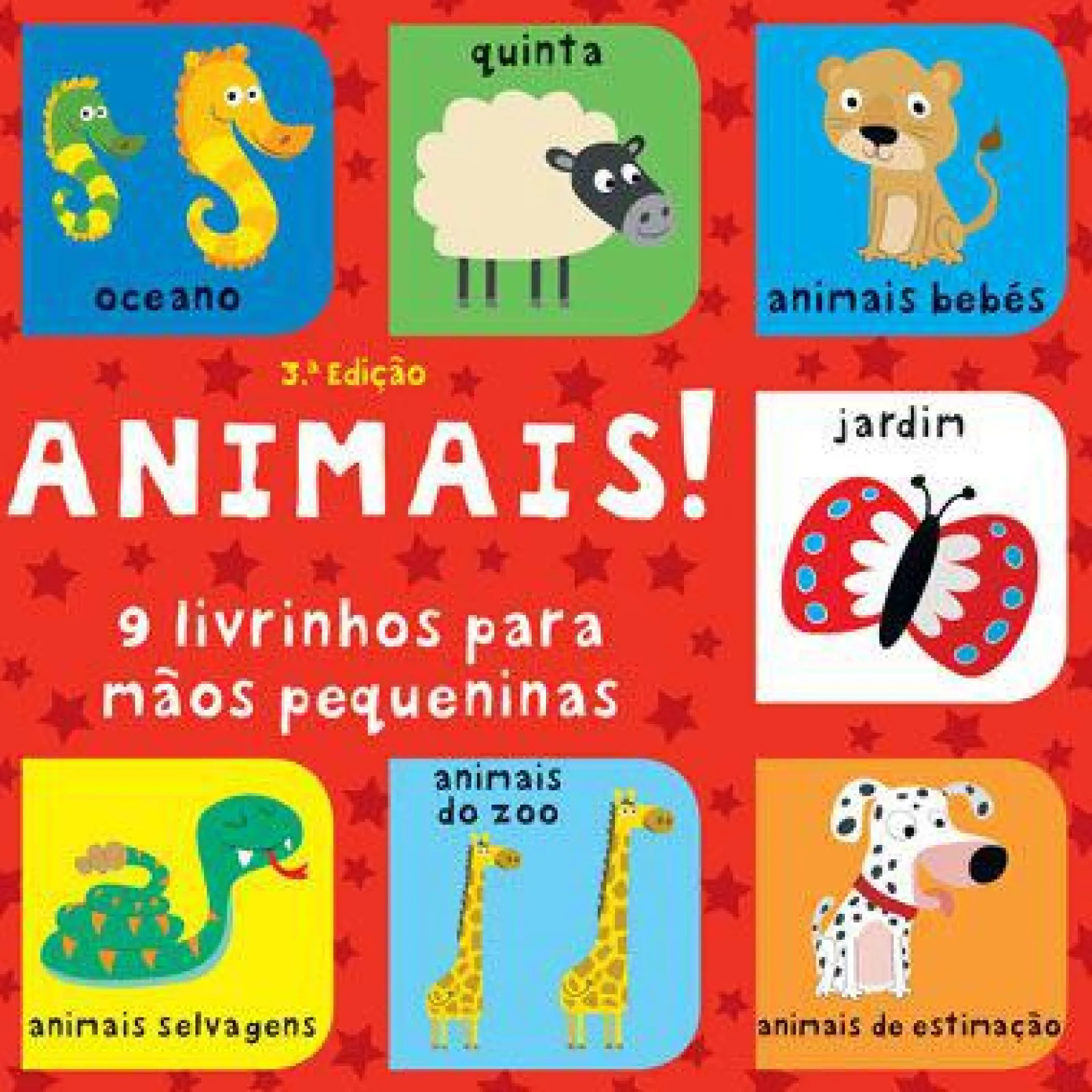 Jacarandá Animais! - 9 Livrinhos para Mãos Pequeninas^ Bebé
