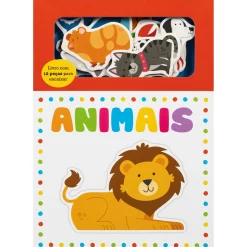 Porto Editora Animais - Livro com 12 Peças para Encaixar^ Bebé