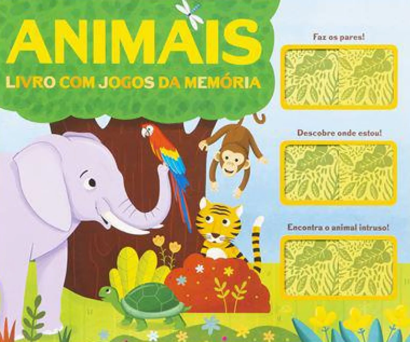 Porto Editora Animais - Livro com Jogos da Memória^ Atividades