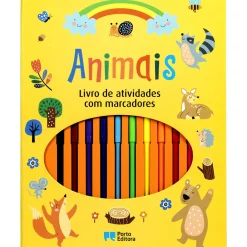 Porto Editora Animais - Livro de Atividades com Marcadores^ Atividades