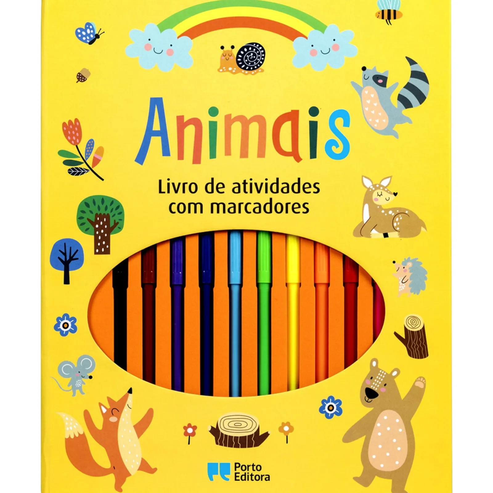 Porto Editora Animais - Livro de Atividades com Marcadores^ Atividades