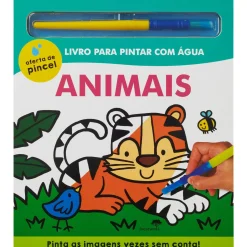 Jacaranda Animais - Livro para Pintar com Àgua^ Atividades