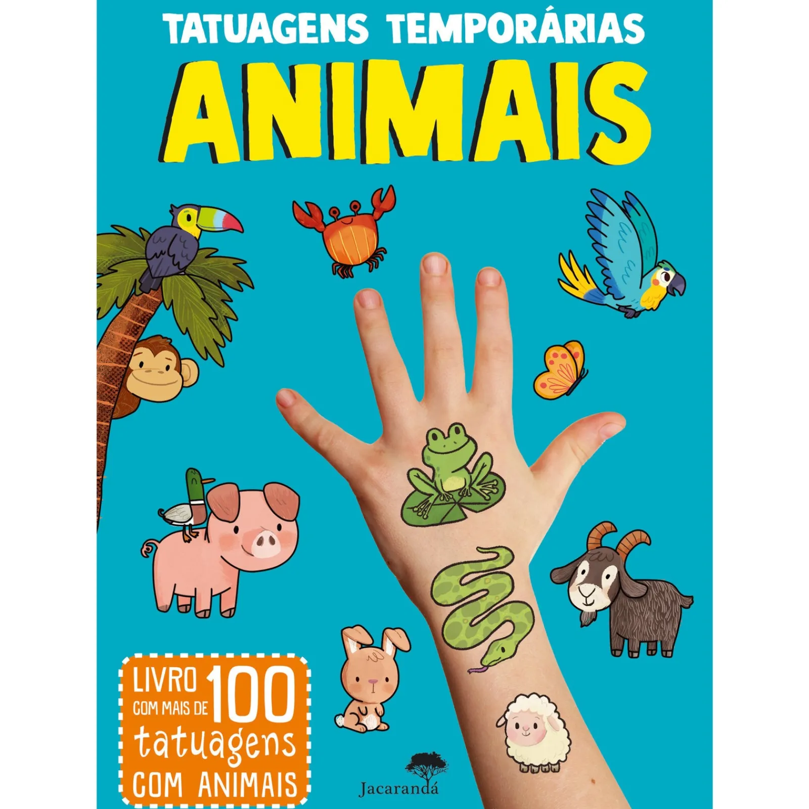 Jacarandá Animais - Tatuagens Temporárias^ Atividades