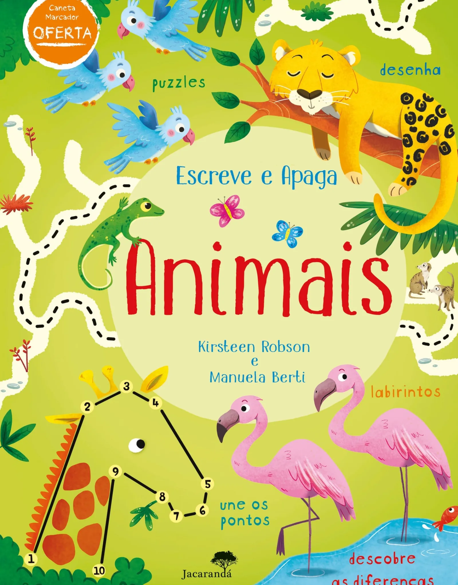 Jacarandá Animais de Kirsteen Robson e Manuela Berti^ Atividades