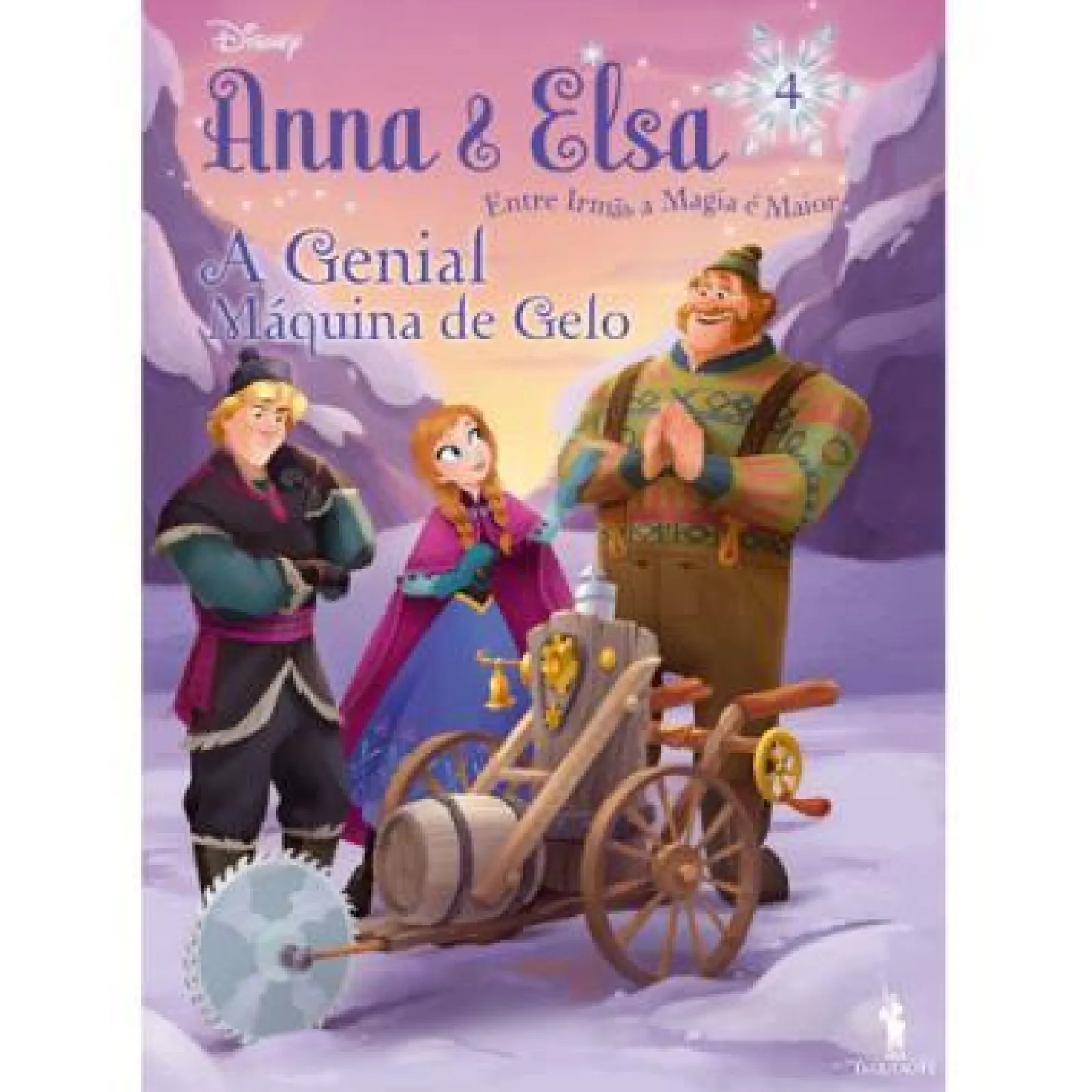 Dom Quixote Anna & Elsa - A Genial Máquina de Gelo de Disney - Frozen N.º 4^ Coleções Infantis