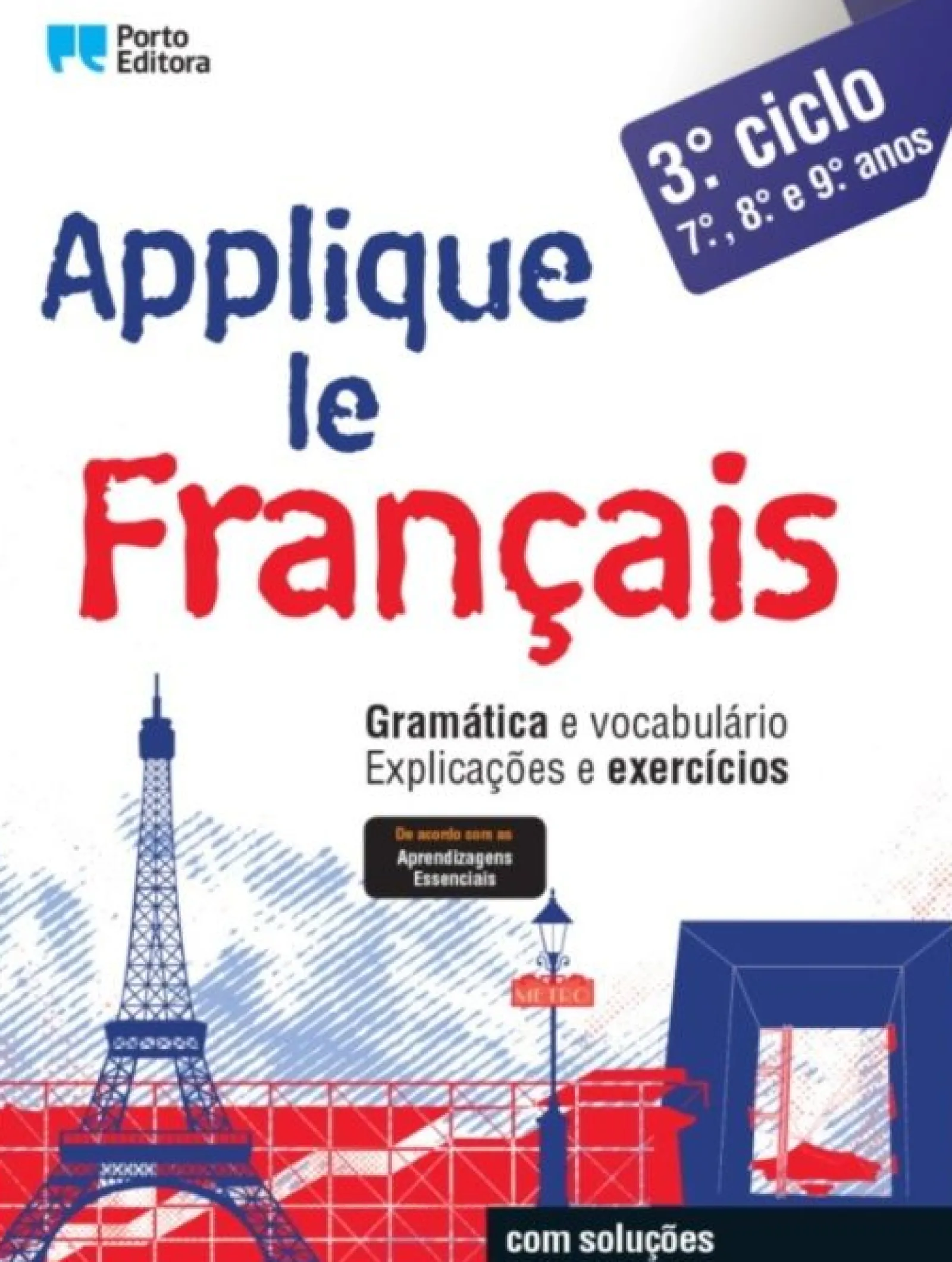 Porto Editora Applique Le Français - 3.º Ciclo - 7.º, 8.º e 9.º Anos^ Dicionários E Gramáticas