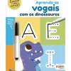 Zoko Aprende as Vogais com os Dinossauros: Livro de Atividades com Oferta de Caneta Mágica^ Atividades
