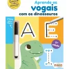 Zoko Aprende as Vogais com os Dinossauros: Livro de Atividades com Oferta de Caneta Mágica de Zero a Oito^ Atividades