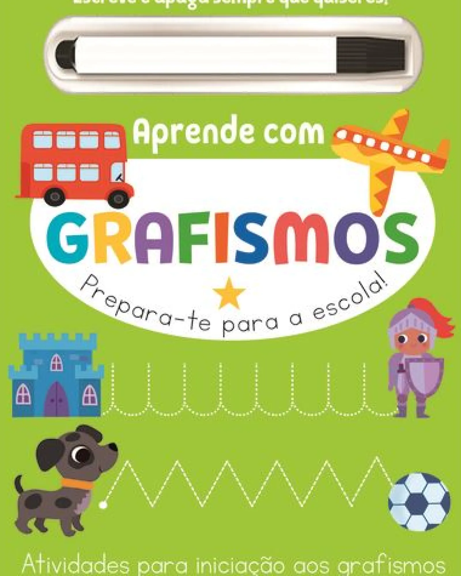 Booksmile Aprende com Grafismos - Prepara-te para a Escola! de Amanda Lott^ Atividades