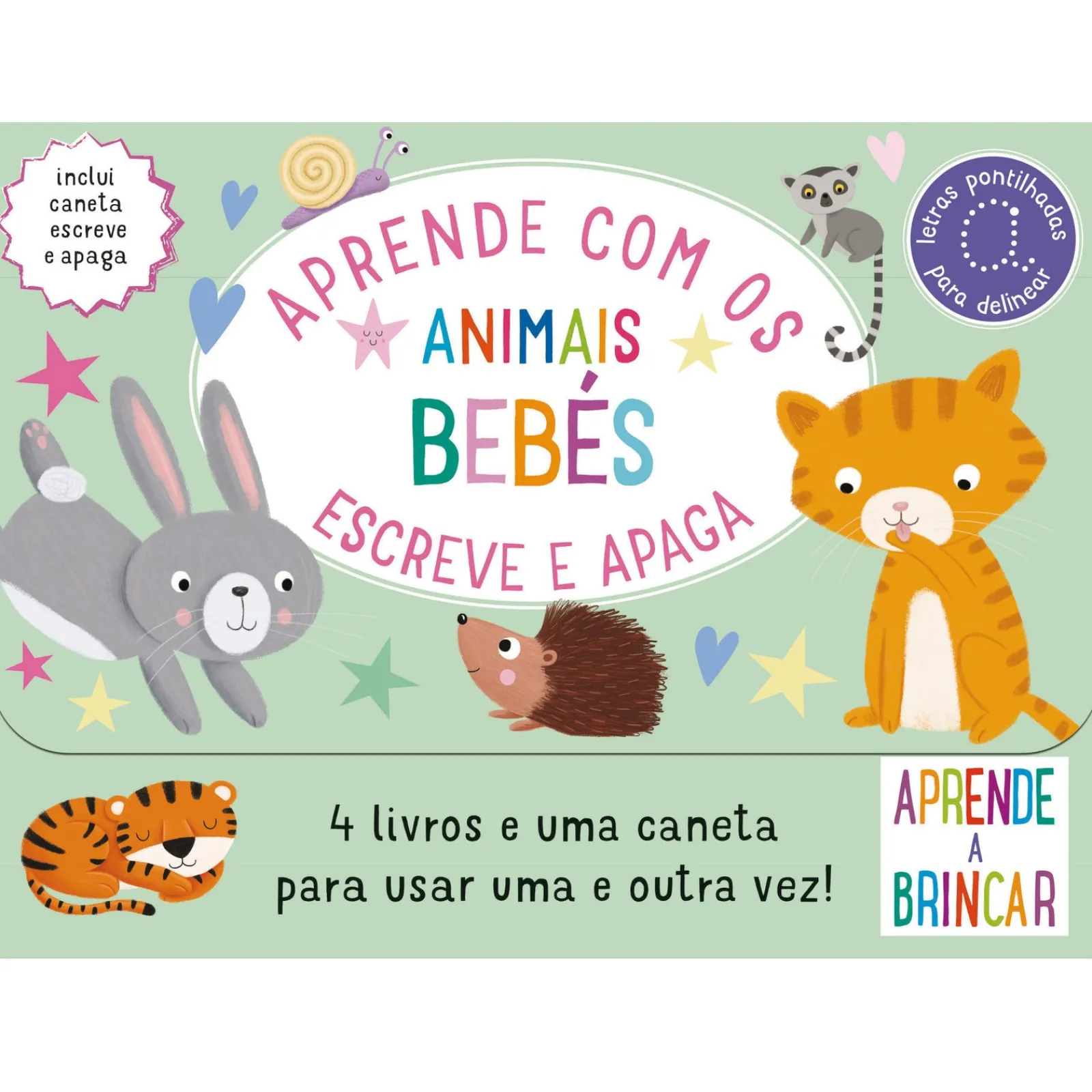 Jacarandá Aprende com os Animais Bebés - Escreve e Apaga^ Atividades