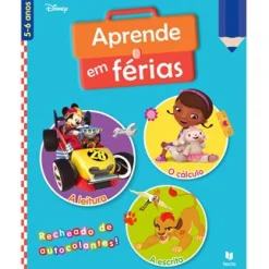 Texto Aprende em Férias 5-6 Anos de Disney^ Pré-Escolar