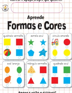 Booksmile Aprende Formas e Cores de Elizabeth Golding^ Atividades