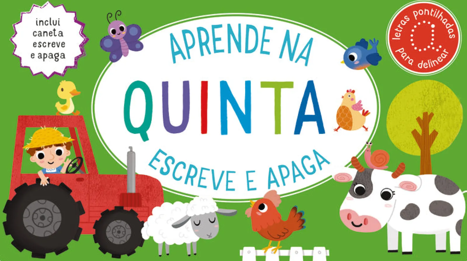 Jacarandá Aprende na Quinta de Lisa Mallett e Sonia Baretti - Escreve e Apaga^ Atividades