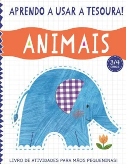 Joybooks Aprendo a Usar a Tesoura! Animais de Amanda Lott^ Atividades