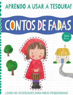 Joii Books Aprendo A Usar A Tesoura! Contos de Fadas de Amanda Lott^ Atividades
